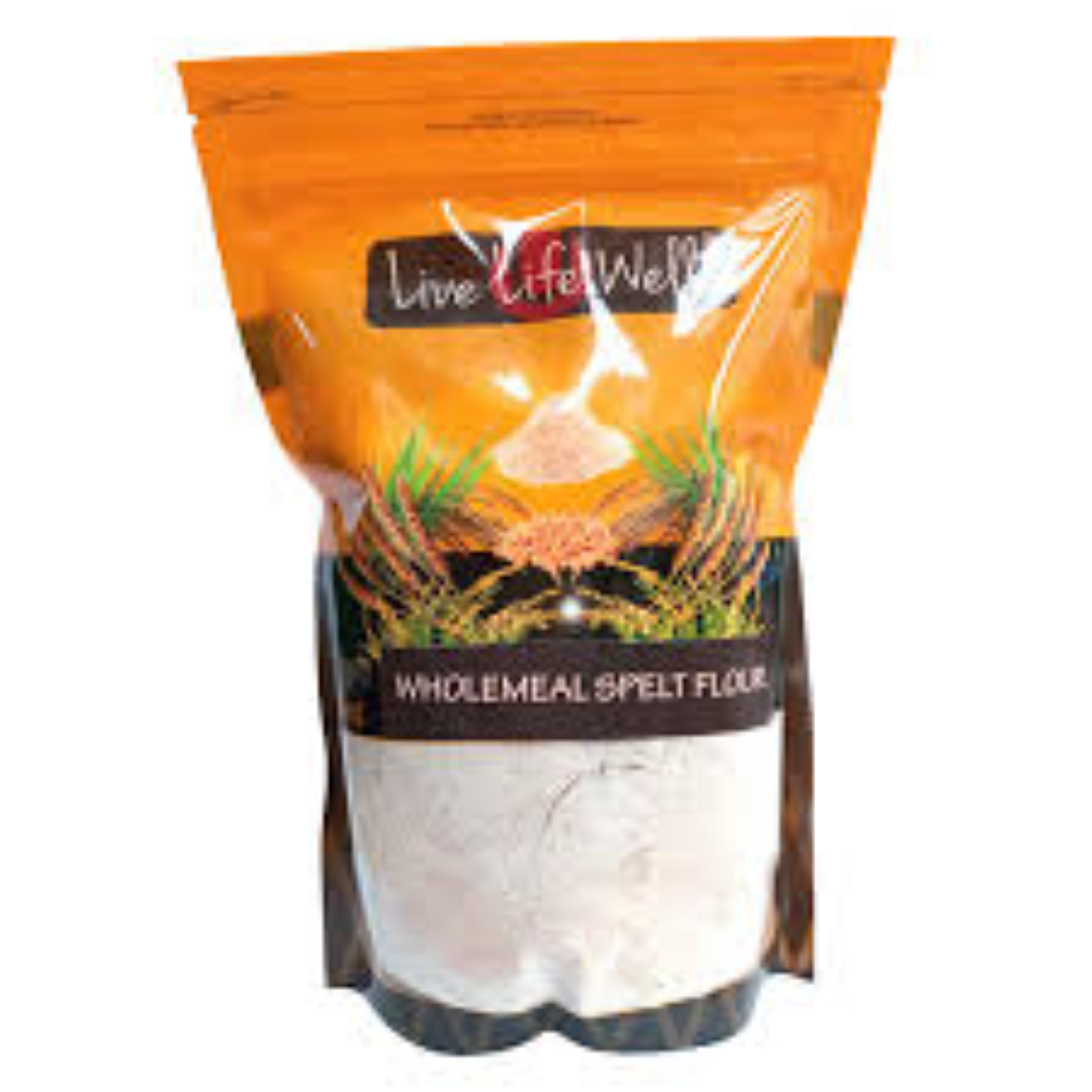 LIVE LIFE W WHOLEMEAL SPELT FLOUR 750G